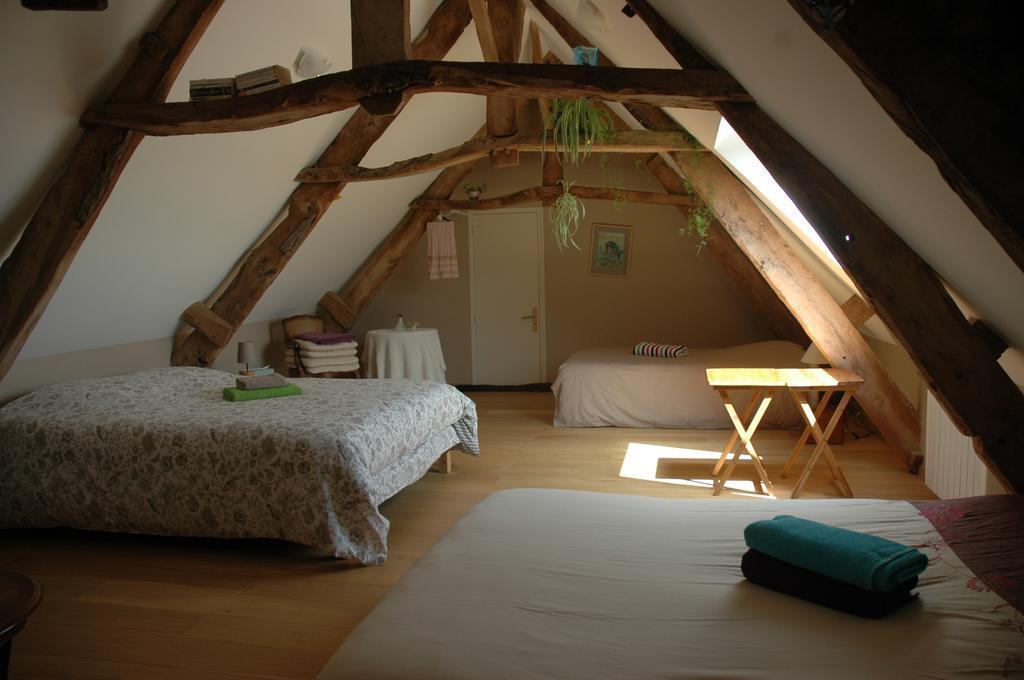 Chambre D'Hote La Maison Du Mesnil Saint-Hilaire-Petitville Habitación foto